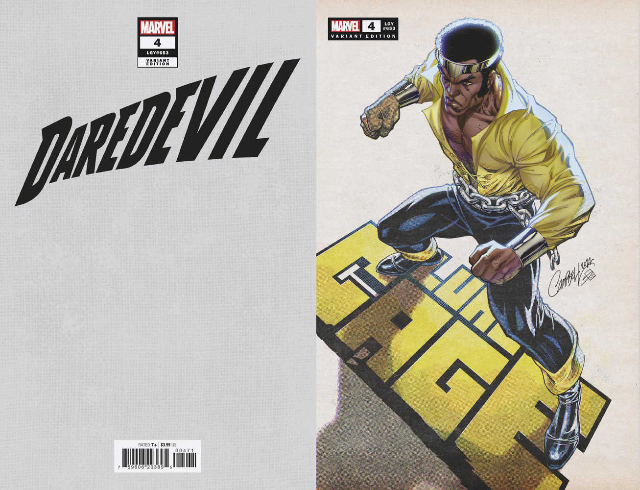 Daredevil #4 Js Campbell Anniversary Variant - The Fourth Place
