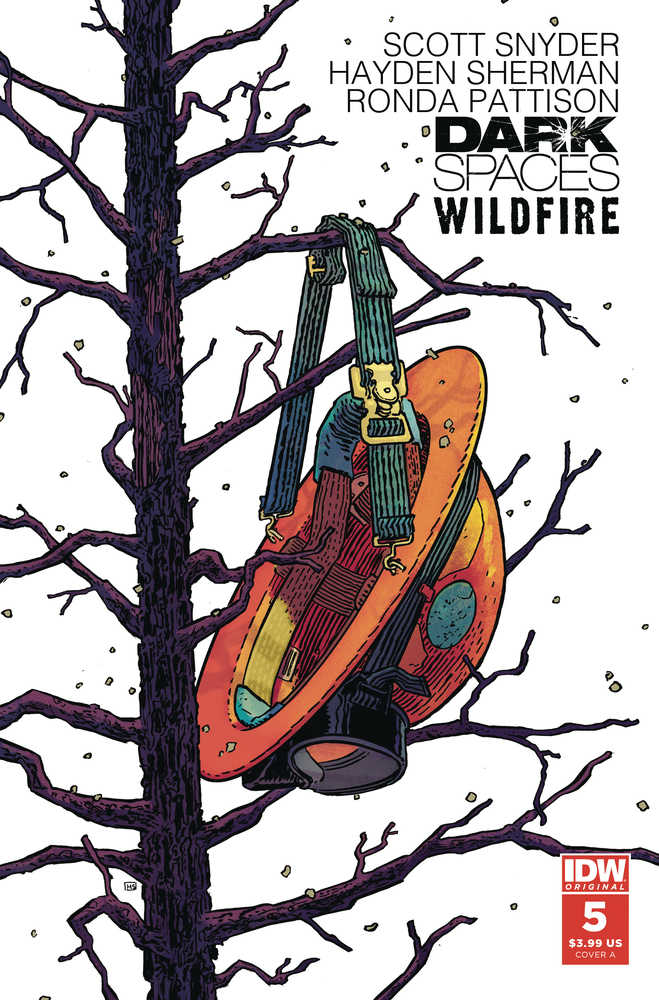 Dark Spaces Wildfire #5 Cover A Sherman (Mature) - The Fourth Place