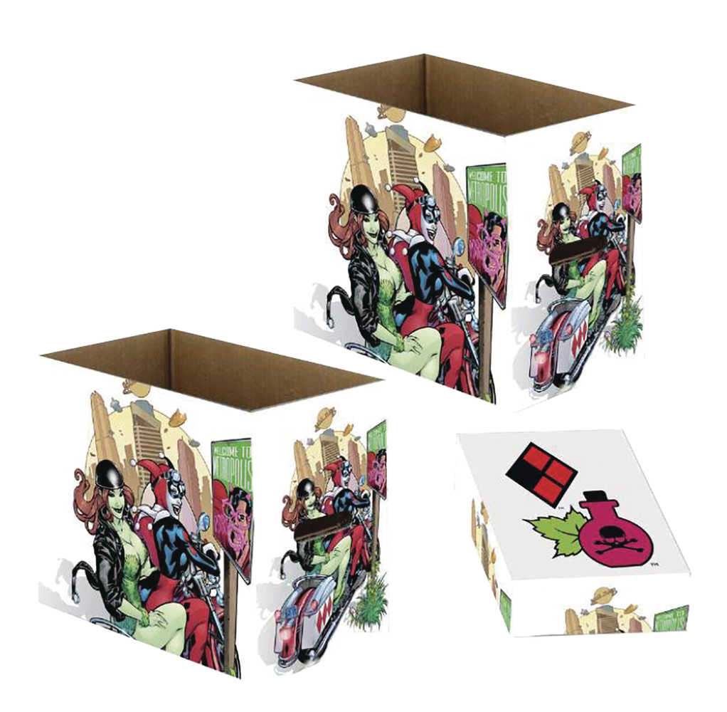 DC Comics Harley Quinn & Ivy 5pk Short Comic Storage Box (Ne - The Fourth Place