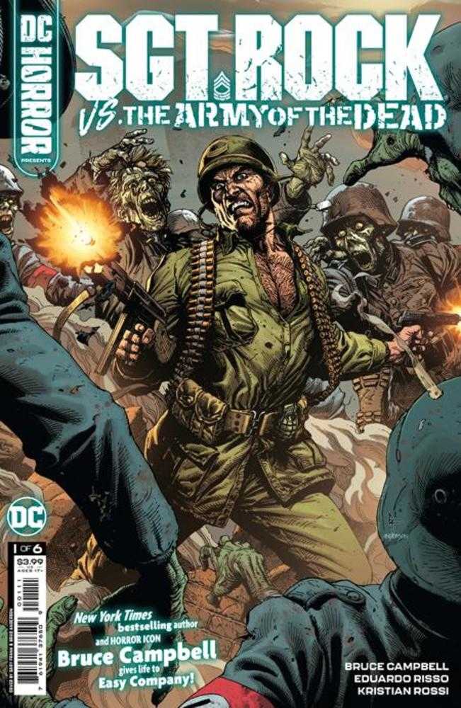 DC Horror Presents Sgt Rock vs The Army Of The Dead #1 (Of 6) Cover A Gary Frank (Mature) - The Fourth Place
