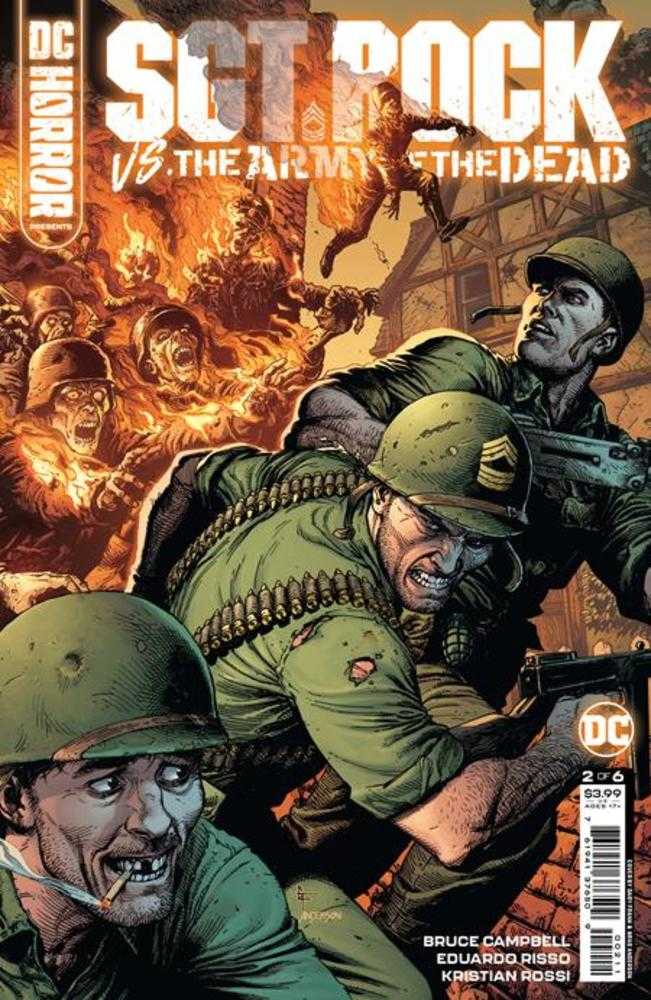 DC Horror Presents Sgt Rock vs The Army Of The Dead #2 (Of 6) Cover A Gary Frank (Mature) - The Fourth Place
