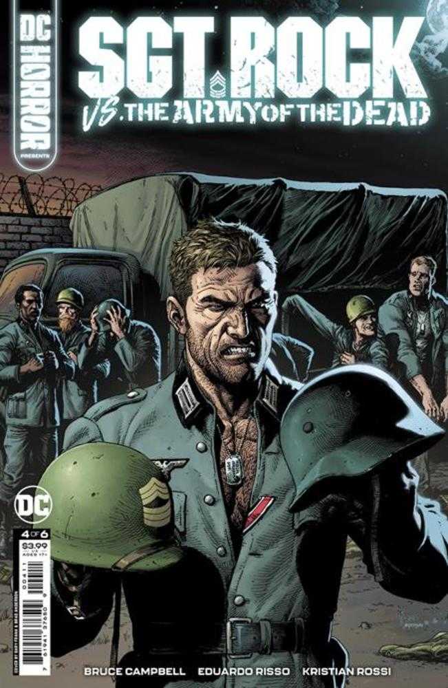 DC Horror Presents Sgt Rock vs The Army Of The Dead #4 (Of 6) Cover A Gary Frank (Mature) - The Fourth Place
