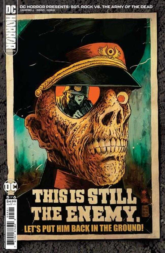 DC Horror Presents Sgt Rock vs The Army Of The Dead #5 (Of 6) Cover B Francesco Francavilla Card Stock Variant (Mature) - The Fourth Place