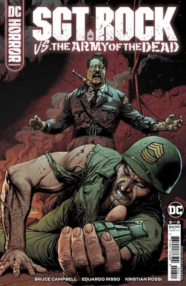 DC Horror Presents Sgt Rock vs The Army Of The Dead #6 (Of 6) Cover A Gary Frank (Mature) - The Fourth Place