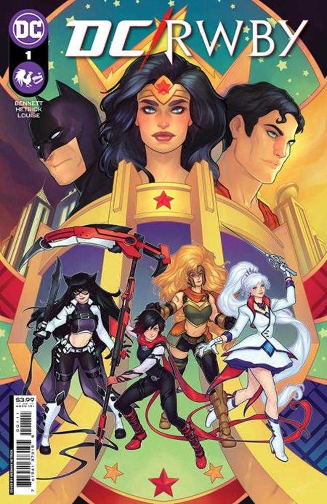 DC Rwby #1 (Of 7) Cover A Meghan Hetrick - The Fourth Place