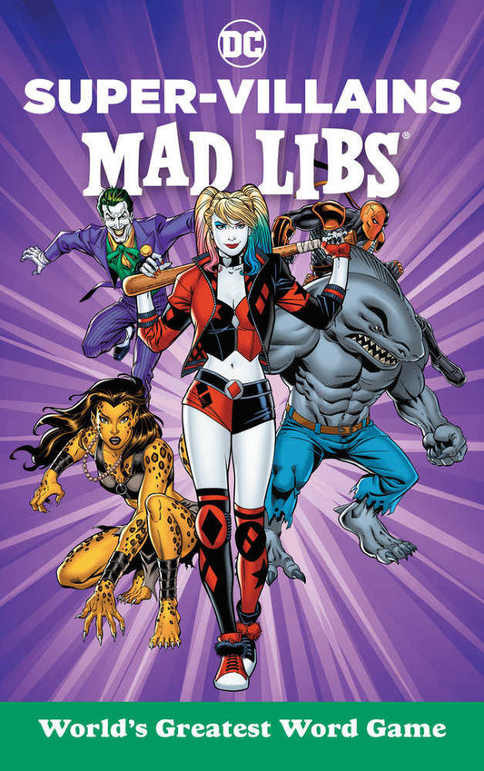 DC Super-Villains Mad Libs - The Fourth Place