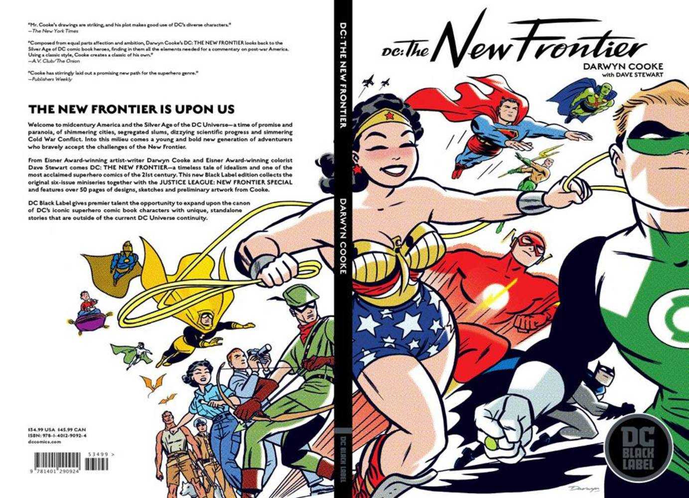 DC The New Frontier TPB New Edition Black Label - The Fourth Place