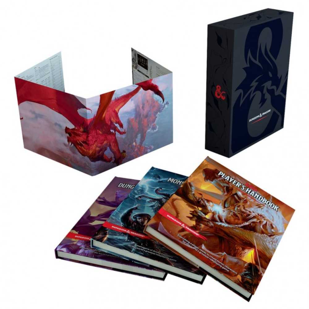 D&D 5e: Core Rulebook Gift Set - The Fourth Place