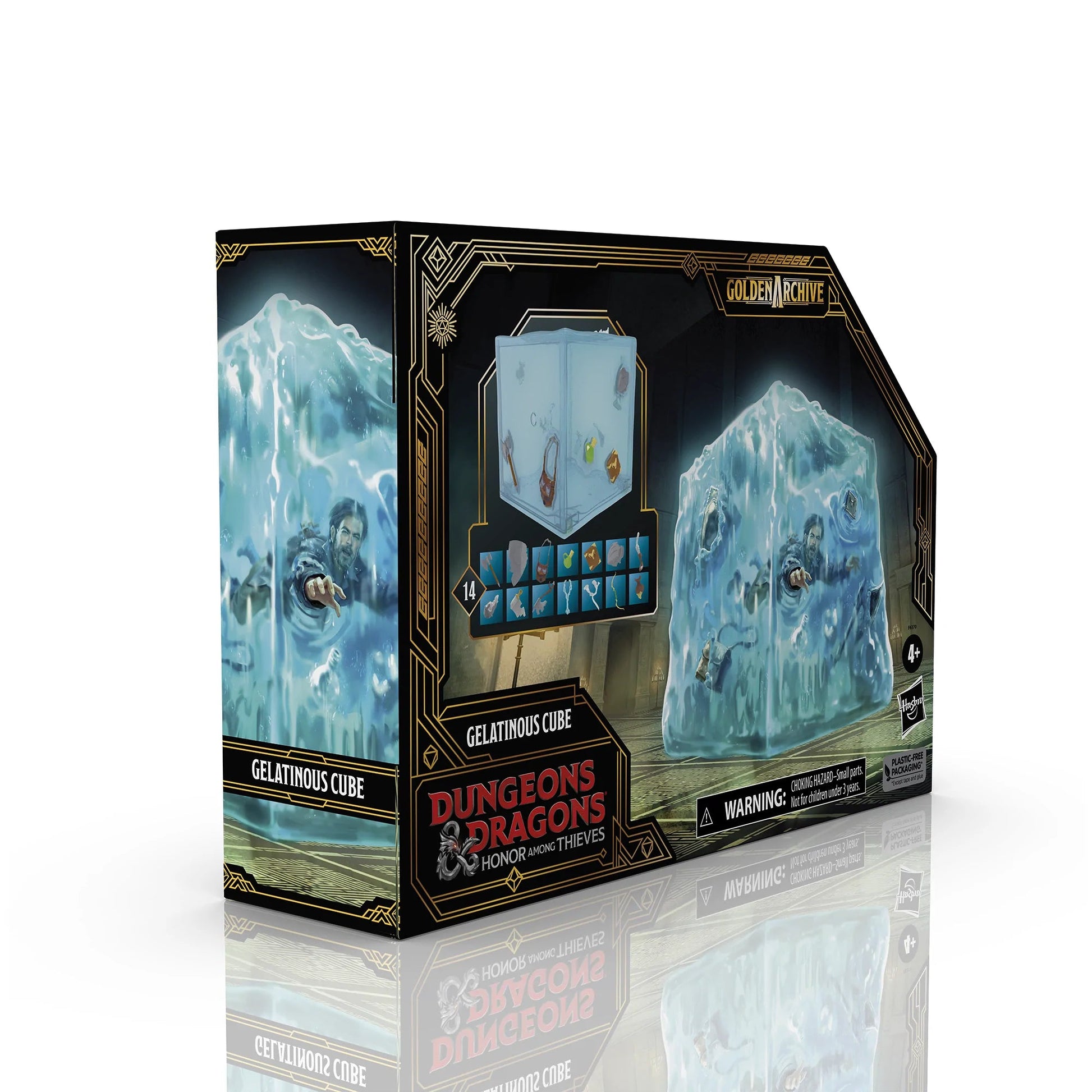 D&D Honor Among Thieves Golden Archive Gelatinous Cube 6-Inch Scale Deluxe Action Figure - The Fourth Place