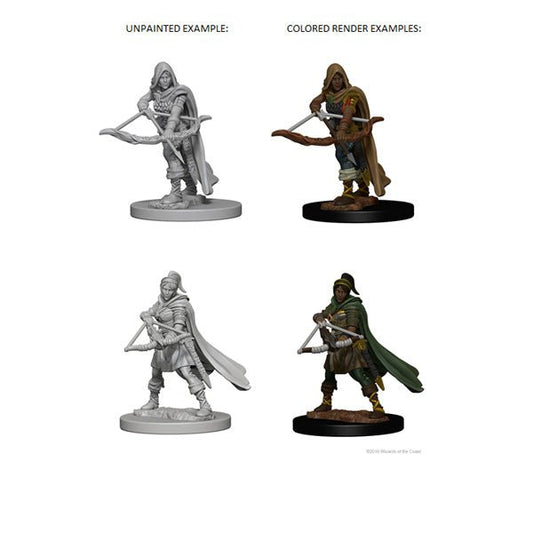 D&D Minis: Wave 1- Human Female Ranger - The Fourth Place