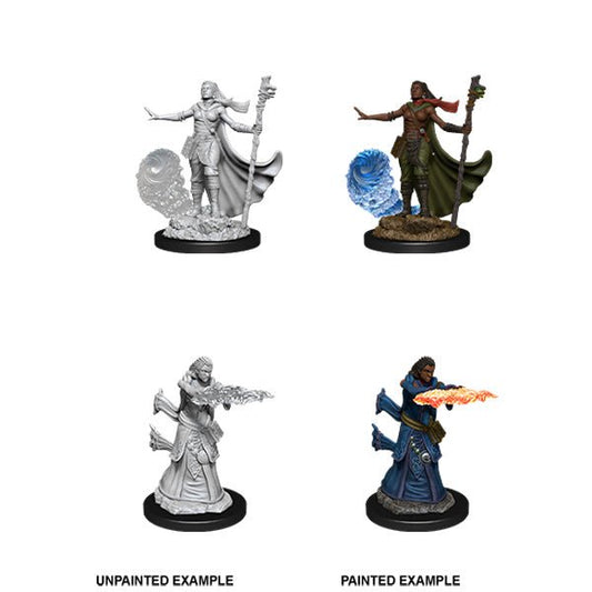 D&D Minis: Wave 11- Female Human Wizard - The Fourth Place