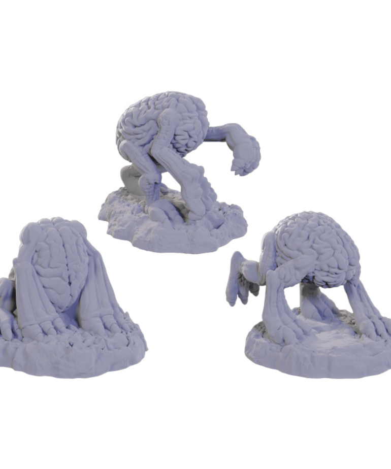 D&D Nolzur's Marvelous Minis: Wave 22- Intellect Devourers - The Fourth Place