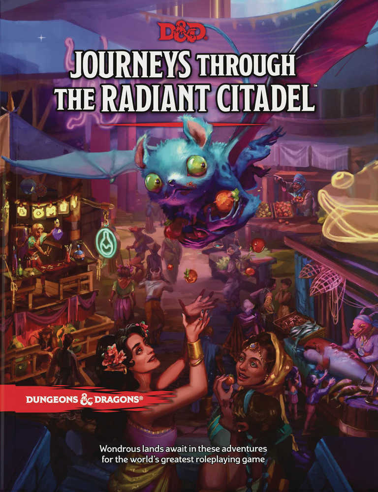 D&D Role Playing Game 5e Journeys Through Radiant Citadel Hardcover - The Fourth Place