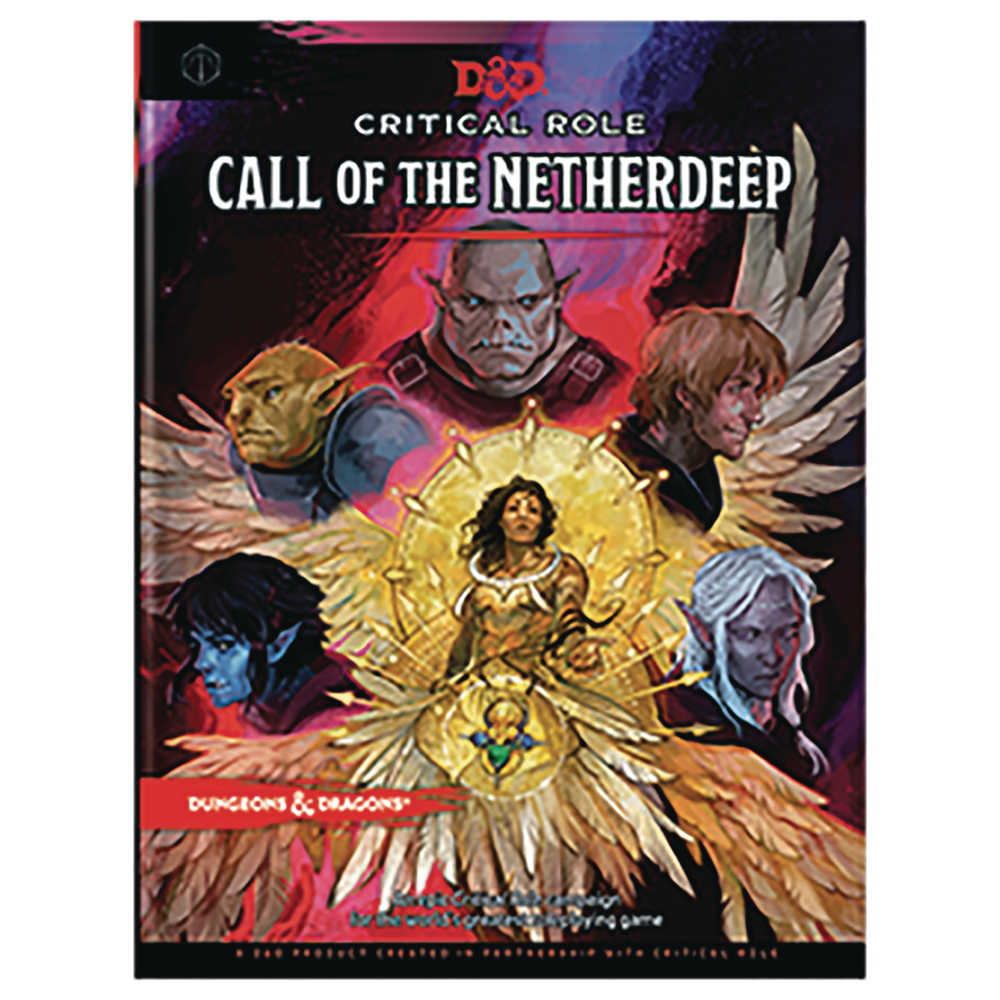 D&D Role Playing Game Critcal Role Call Netherd Hardcover - The Fourth Place