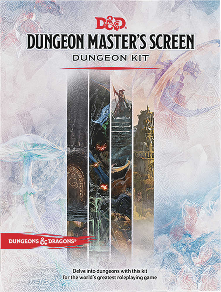 D&D Role Playing Game Dungeon Masters Screen Dungeon Kit - The Fourth Place