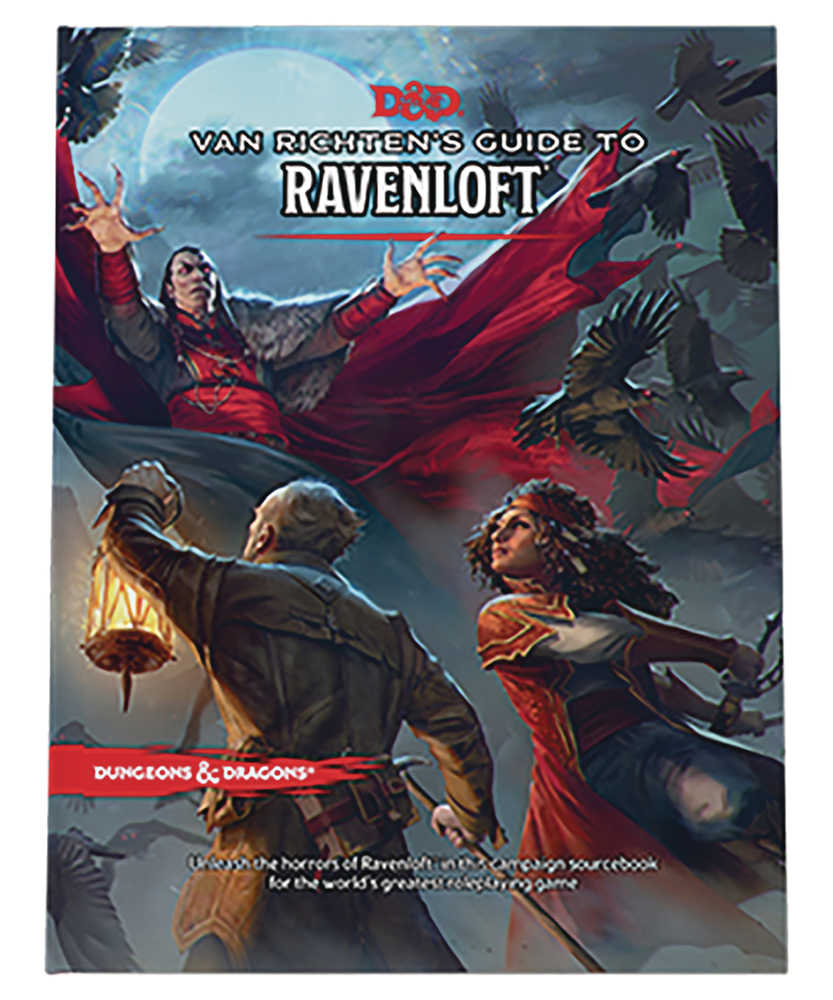 D&D Role Playing Game Van Richtens Guide To Ravenloft Hardcover - The Fourth Place