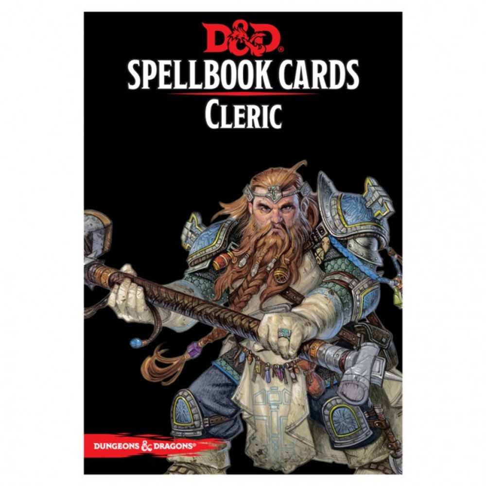 D&D Spellbook Cards: Cleric Deck - The Fourth Place