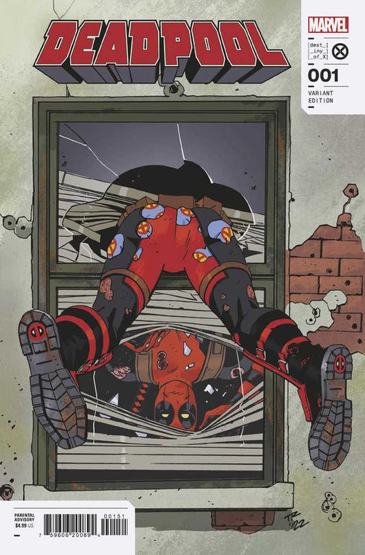 Deadpool #1 Reilly Window Shades Variant - The Fourth Place