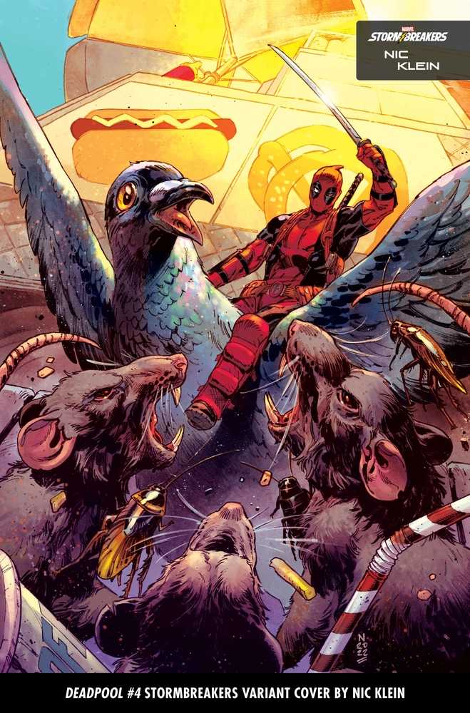 Deadpool #4 Klein Stormbreakers Variant - The Fourth Place