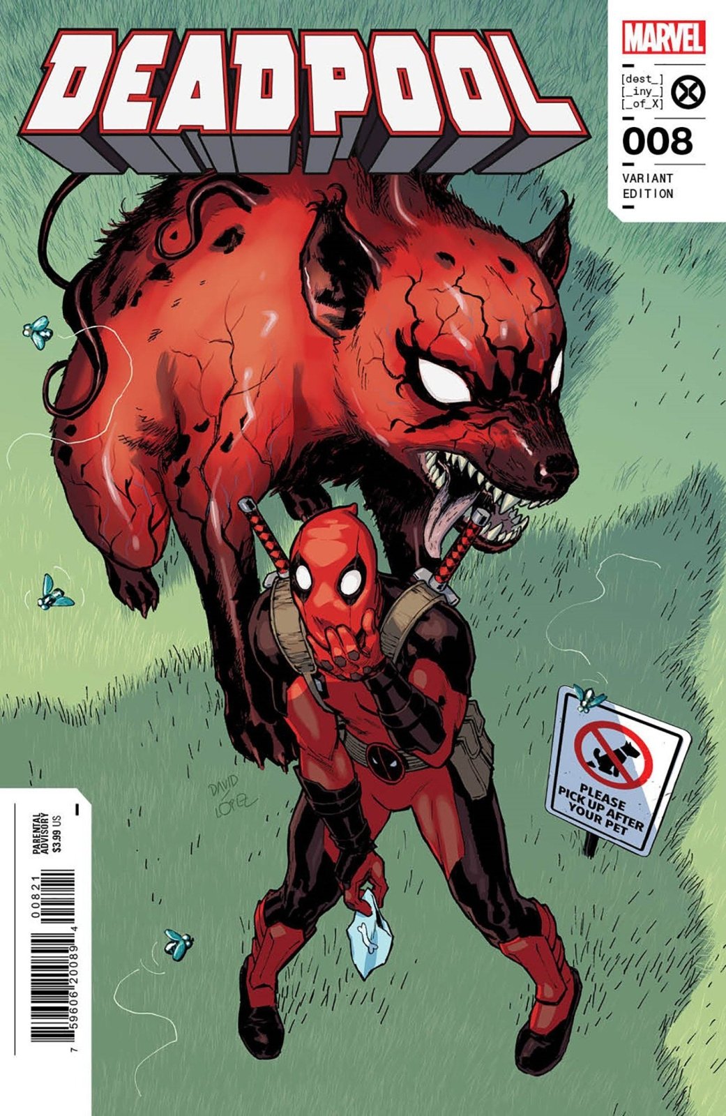 Deadpool 8 David Lopez Variant - The Fourth Place