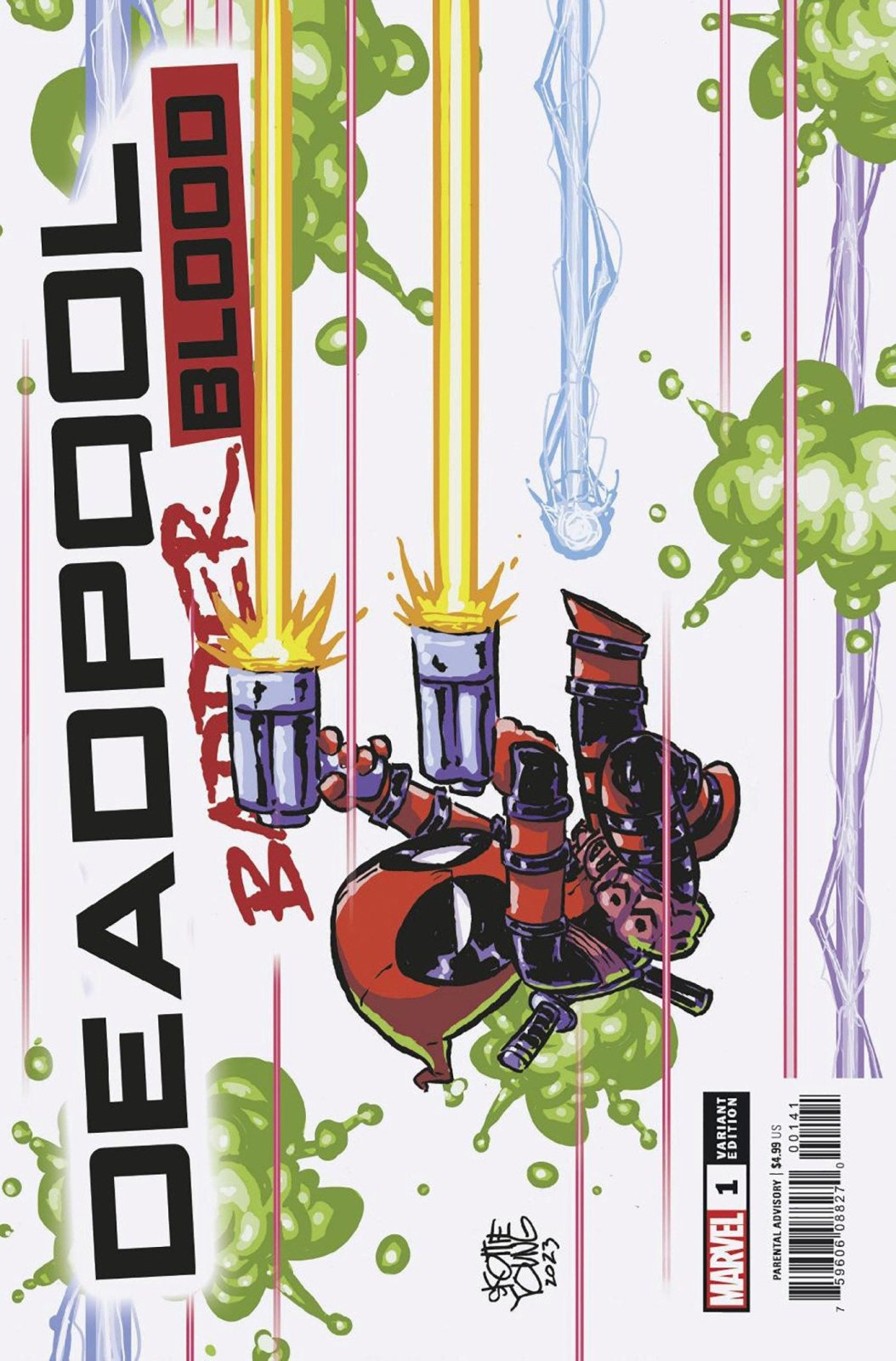 Deadpool: Badder Blood 1 Skottie Young Variant - The Fourth Place