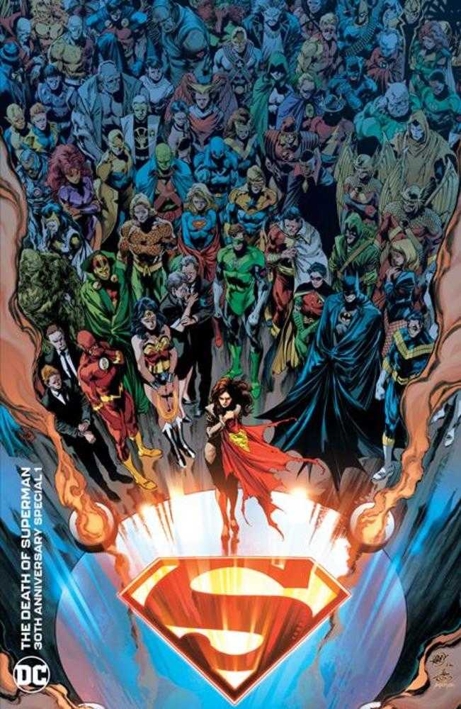 Death Of Superman 30th Anniversary Special #1 (One-Shot) Cover C Ivan Reis & Danny Miki Funeral For A Friend Variant - The Fourth Place