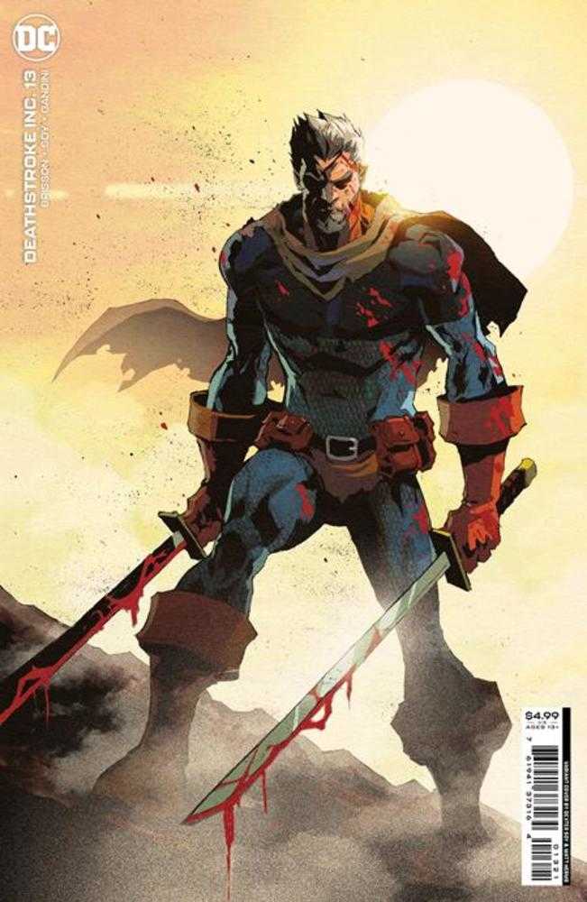 Deathstroke Inc #13 Cover B Dexter Soy Card Stock Variant - The Fourth Place
