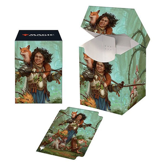 Deckbox: PRO 100+ MTG Wilds of Eldraine - Ellivere of the Wild Court - The Fourth Place