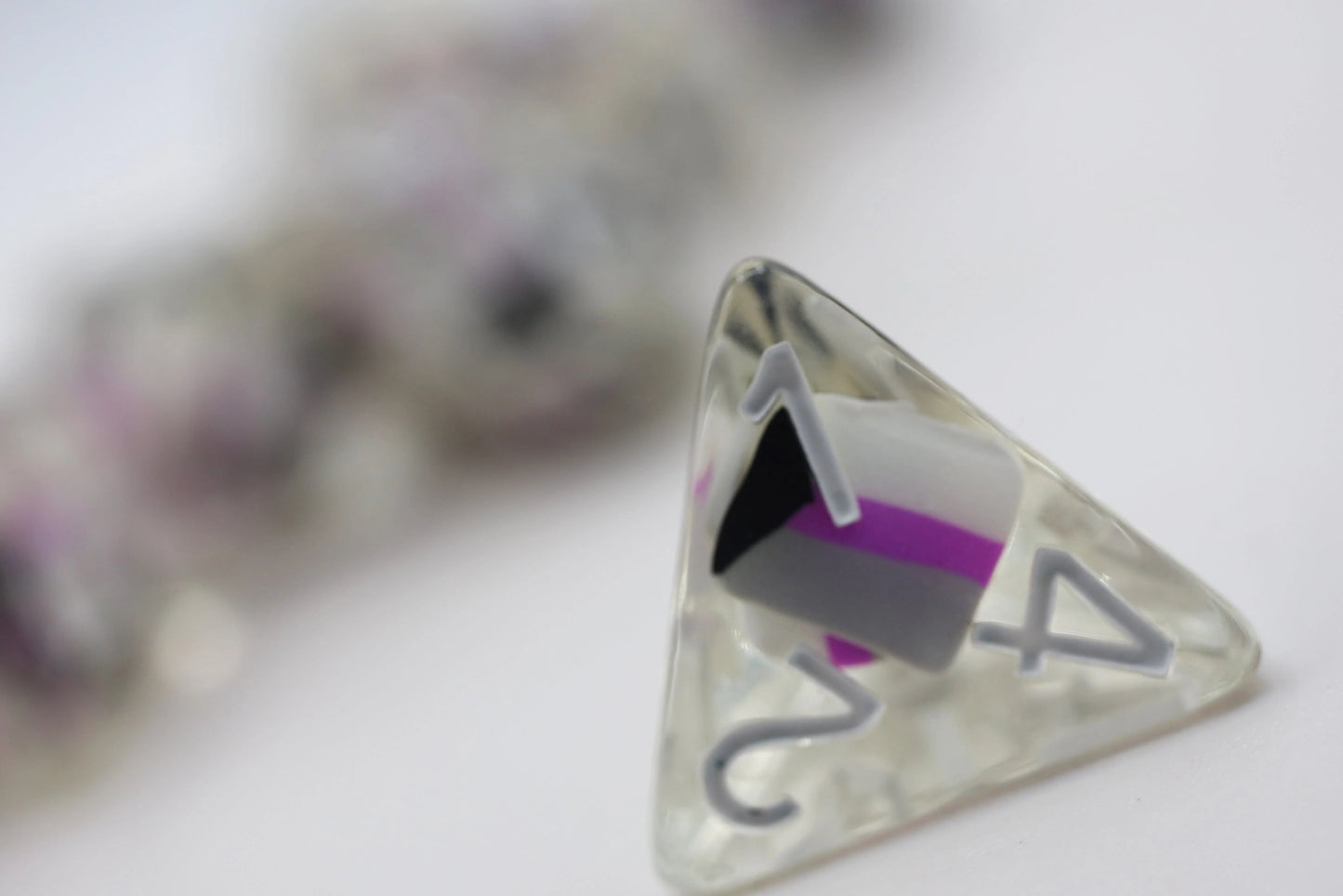 Demisexual Flag RPG Dice Set - The Fourth Place