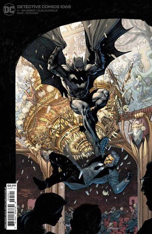 Detective Comics #1065 Cover B Jim Lee Scott Williams & Alex Sinclair Card Stock Variant - The Fourth Place