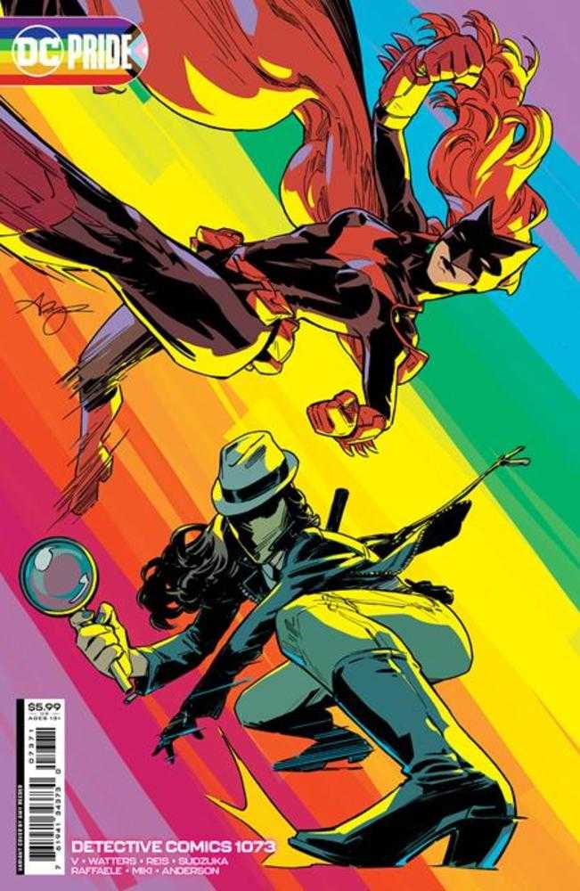 Detective Comics #1073 Cover D Amy Reeder DC Pride Card Stock Variant - The Fourth Place