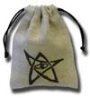 Dice Bag: Cthulhu Elder Sign (Beige/Brown) - The Fourth Place