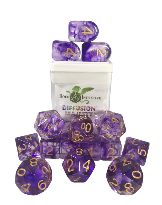 Diffusion Majesty - 15 dice set (with Arch’d4™) - The Fourth Place