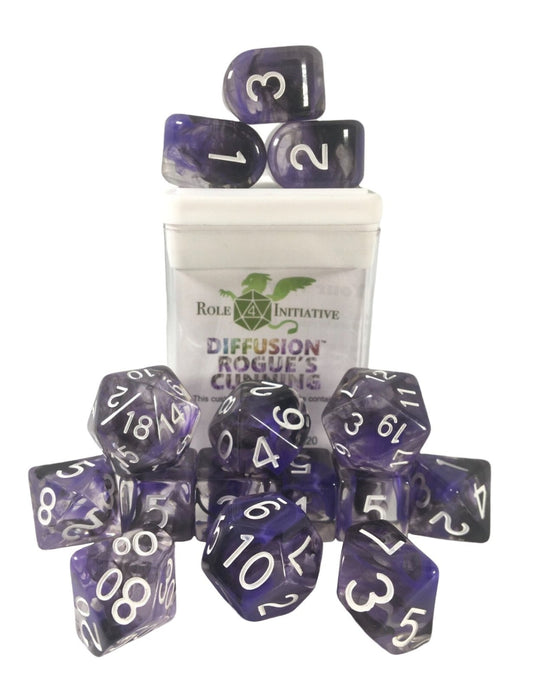 Diffusion Rogue's Cunning - 15 dice set (with Arch’d4™) - The Fourth Place