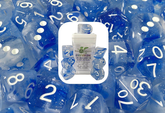 Diffusion Wizard’s Arcana - 7 dice set (with Arch’d4™) - The Fourth Place