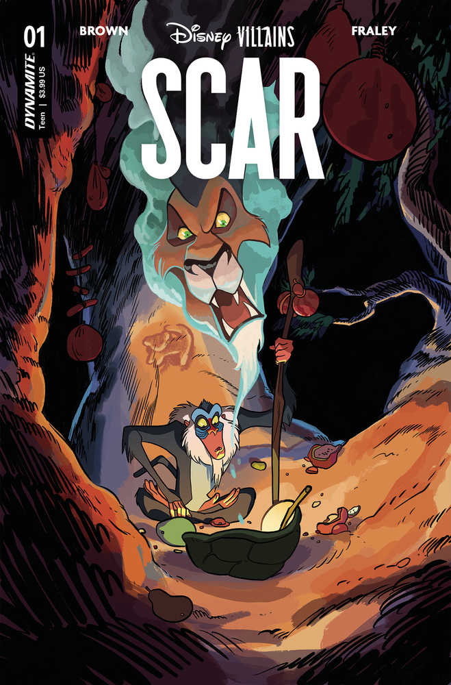 Disney Villains Scar #1 Cover C Henderson - The Fourth Place