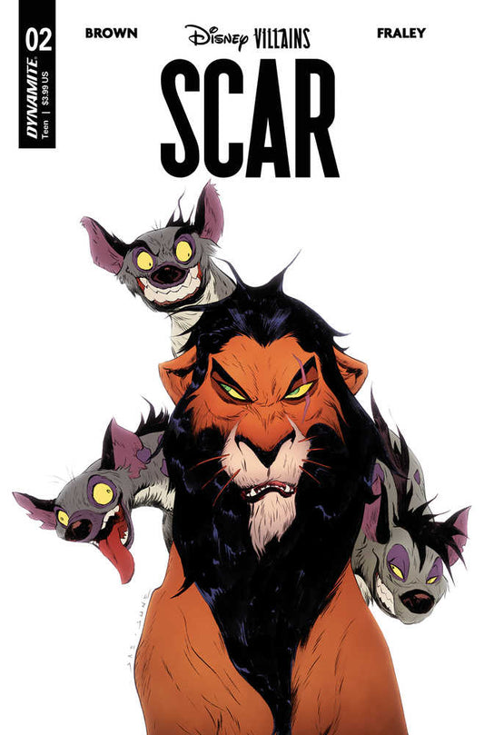 Disney Villains Scar #2 Cover Q Foc Lee - The Fourth Place