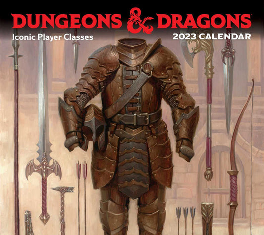Dungeons & Dragons 2023 Calendar: Iconic Player Classes (with bonus poster) - The Fourth Place