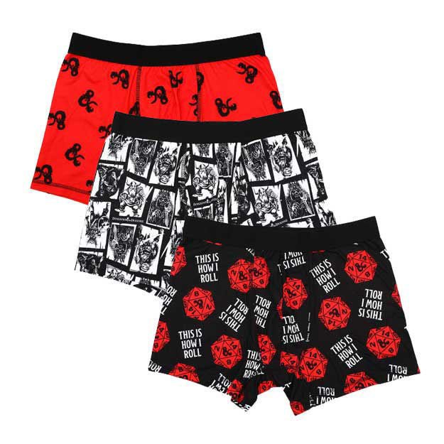 Dungeons & Dragons Adult Boxer Briefs - Set of 3 - The Fourth Place
