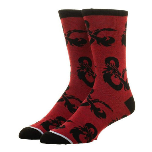 Dungeons & Dragons AOP Crew Socks - The Fourth Place