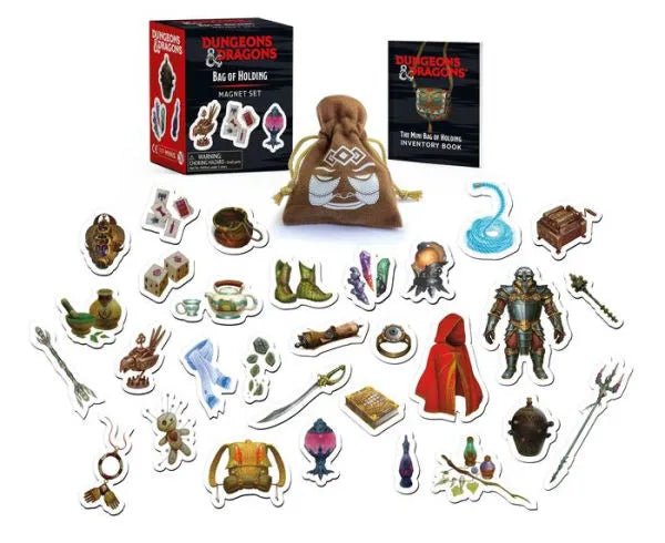Dungeons & Dragons Bag of Holding Magnet Set - The Fourth Place