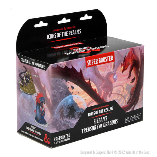 Dungeons & Dragons: Icons of the Realms Fizban’s Treasury of Dragons (Set 22) Super Booster - The Fourth Place