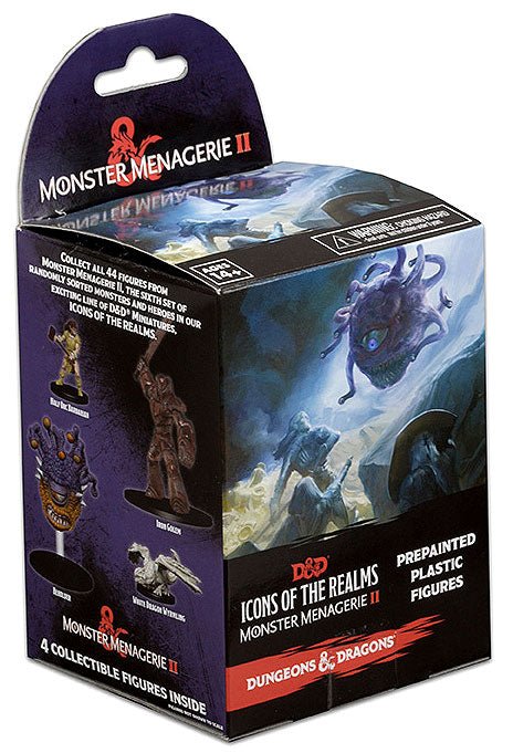 Dungeons & Dragons: Icons of the Realms Set 06 Monster Menagerie 2 Standard Booster Brick - The Fourth Place