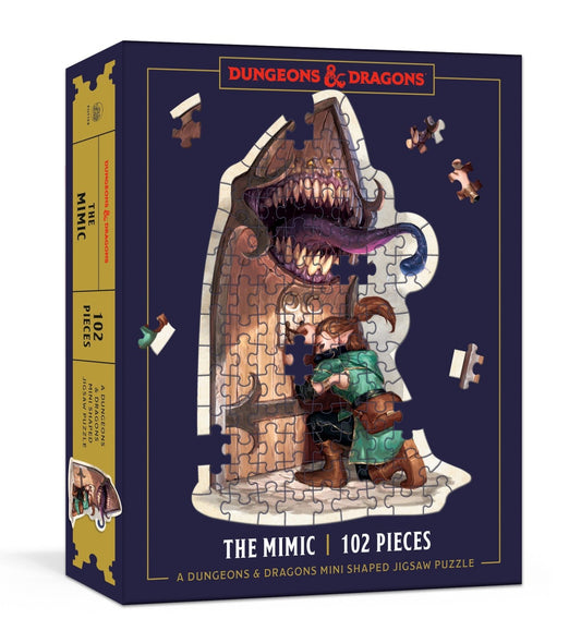 Dungeons & Dragons Mini Shaped Jigsaw Puzzle: The Mimic Edition - The Fourth Place