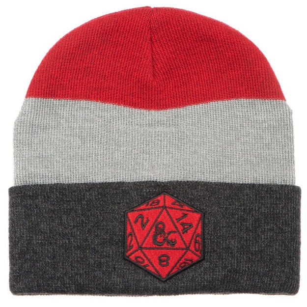 Dungeons & Dragons Stripe Beanie - The Fourth Place