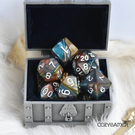 Earthen Ring - 7 Dice Set - The Fourth Place