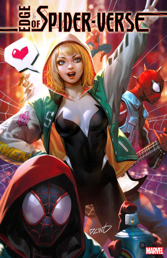 Edge Of Spider-Verse 1 Derrick Chew Spider-Gwen Variant - The Fourth Place