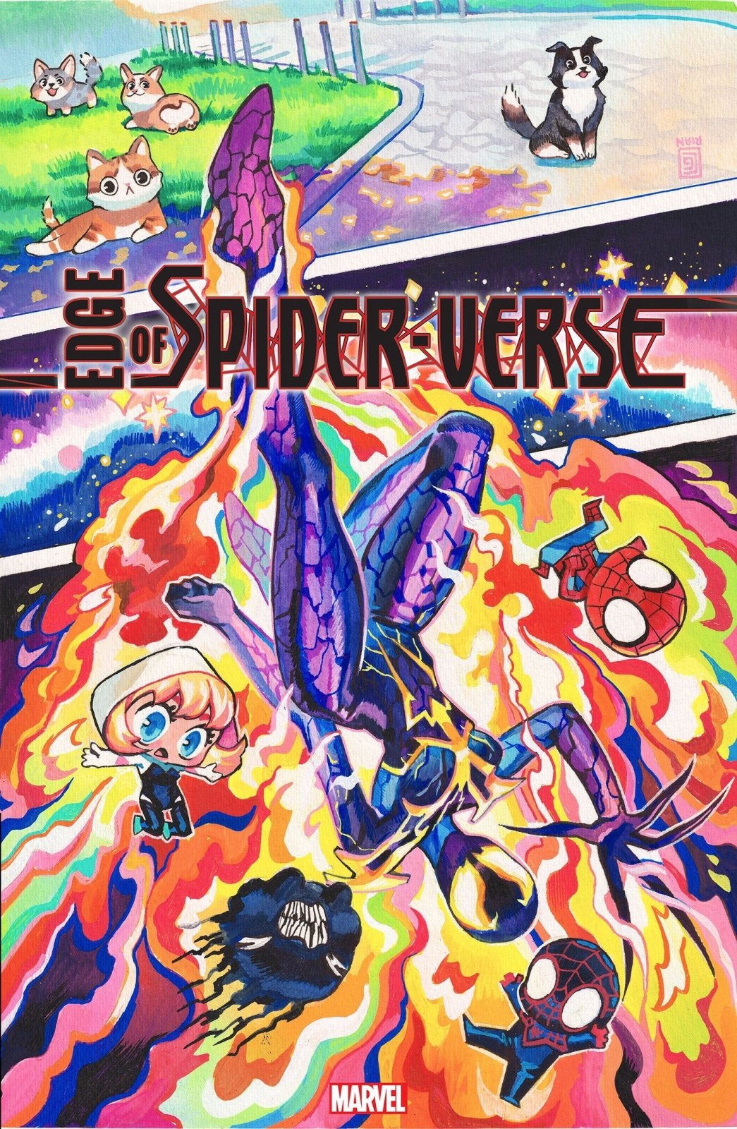 Edge Of Spider-Verse 4 Rian Gonzales Variant - The Fourth Place