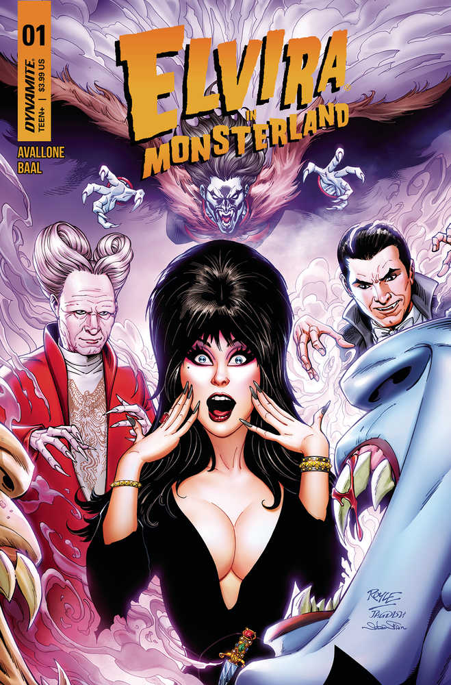 Elvira In Monsterland #1 Cover B Royle - The Fourth Place