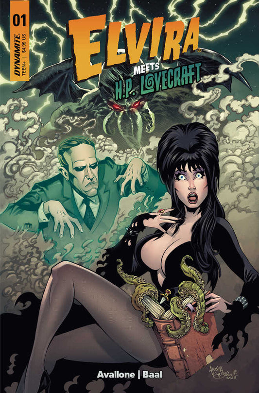 Elvira Meets Hp Lovecraft #1 Cover A Acosta - The Fourth Place